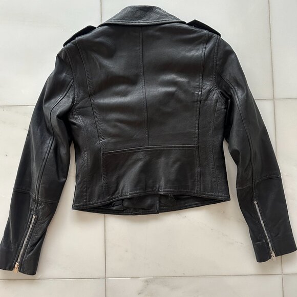Club Monaco Leather Jacket - Picture 3 of 3